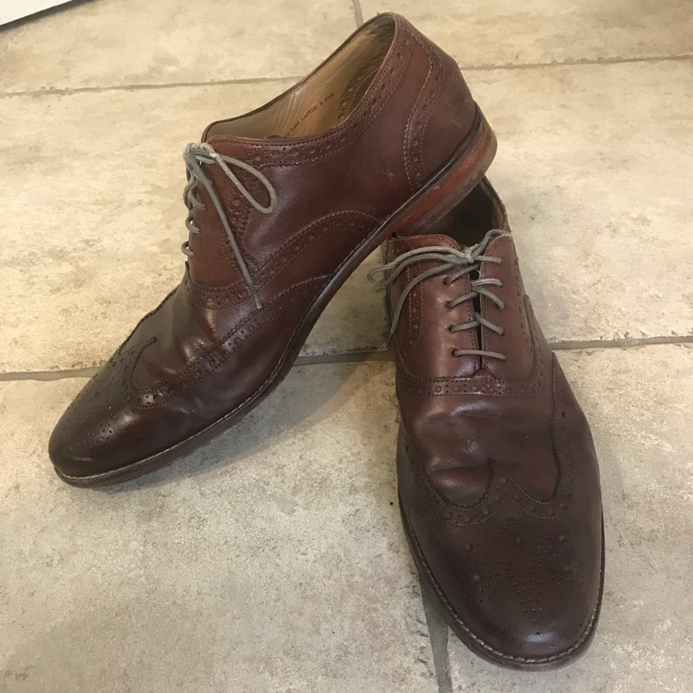 Men’s Cole Haan Leather Dress Shoes Size 13 Brown